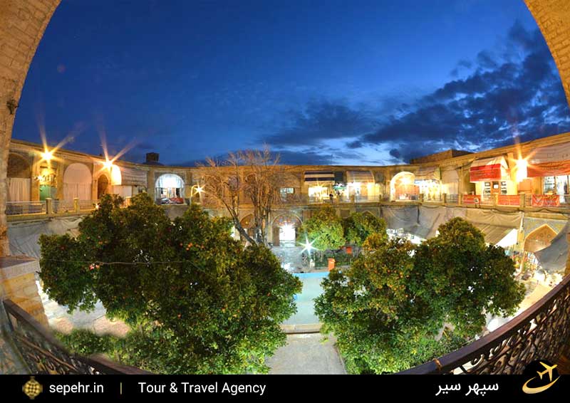 سرای مشیر در شیراز و خرید از مراکز مهم شیراز