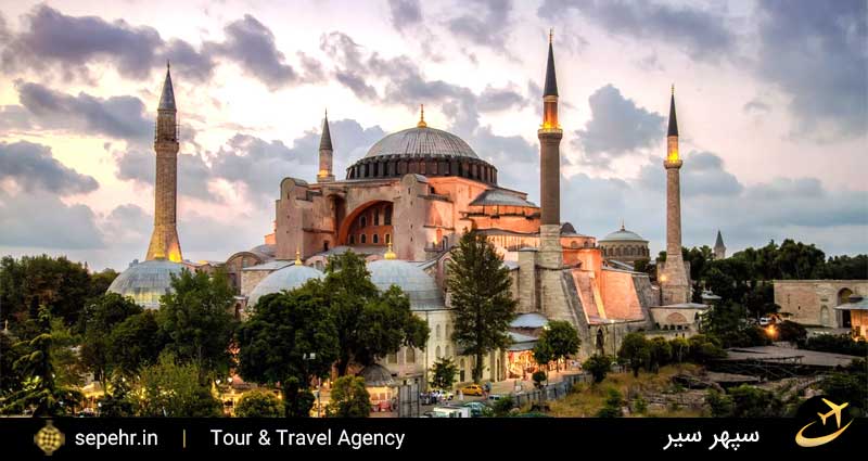 مسجد ایاصوفیه ترابزون ترکیه-خرید بلیط هواپیما