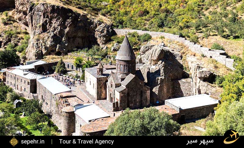 جاذبه ی دیدنی کلیسای گغارت ارمنستان-خرید بلیط هواپیما