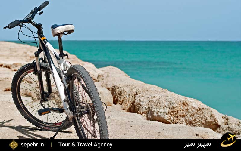 دوچرخه سواری در جزیره کیش-خرید بلیط هواپیما