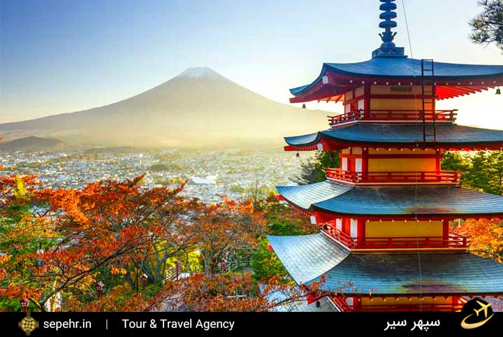 جاذبه های گردشگری ژاپن-تاریخ گردی-خرید بلیط هواپیما