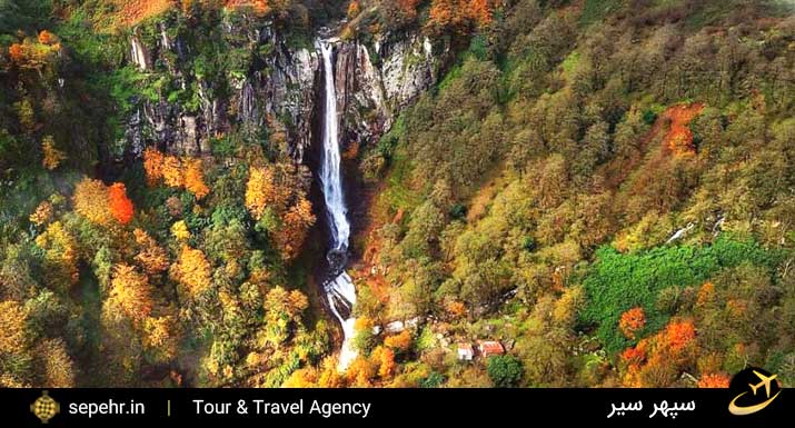آبشار لاتون جاذبه ی گردشگری زیبا- خرید بلیط هواپیما