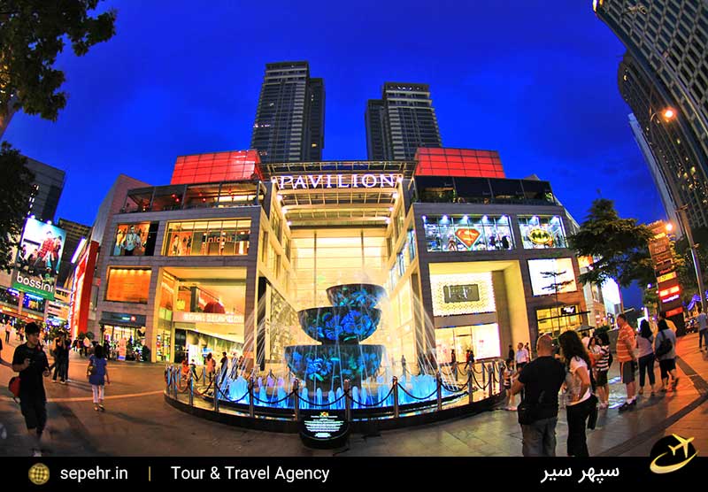 هزینه خرید در بهترین مراکز شهر در کوالالامپور