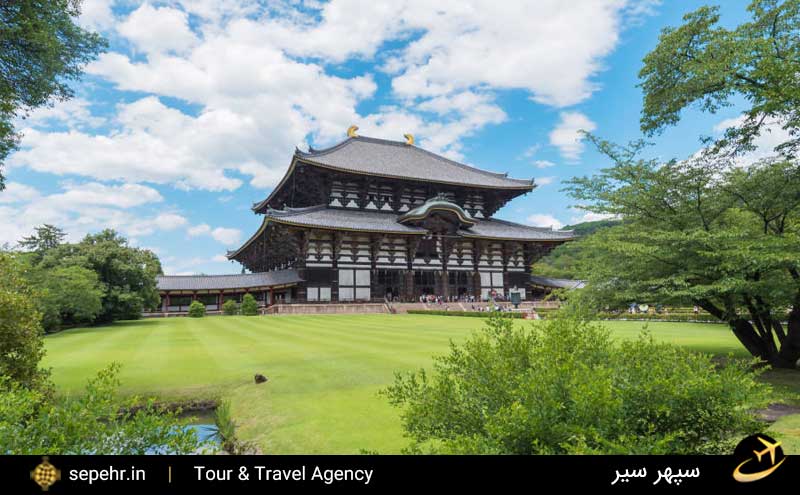 معبد توداچی-جاذبه ای زیبا در ژاپن-خرید بلیط هواپیما