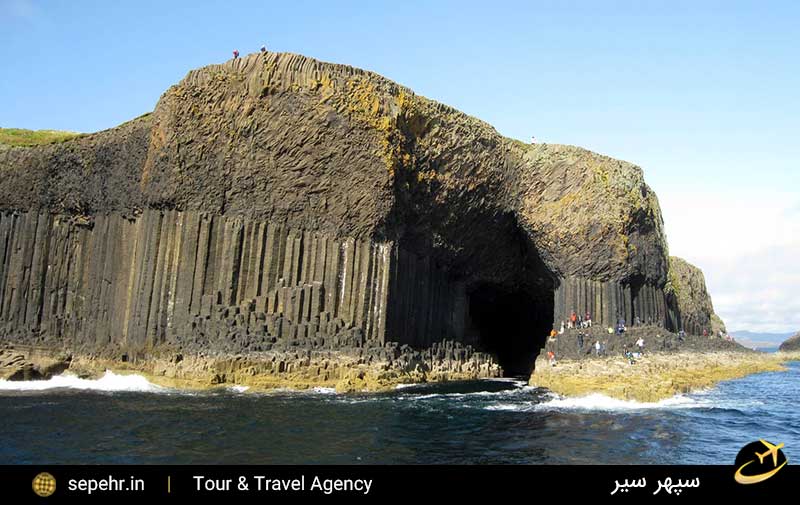 دیدنی غار فینگالز اسکاتلند در سپهرسیر