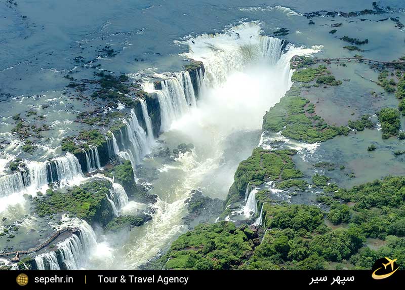 آبشار ایگواسو یکی از بزرگترین آبشار های دنیا-تور لحظه آخری 