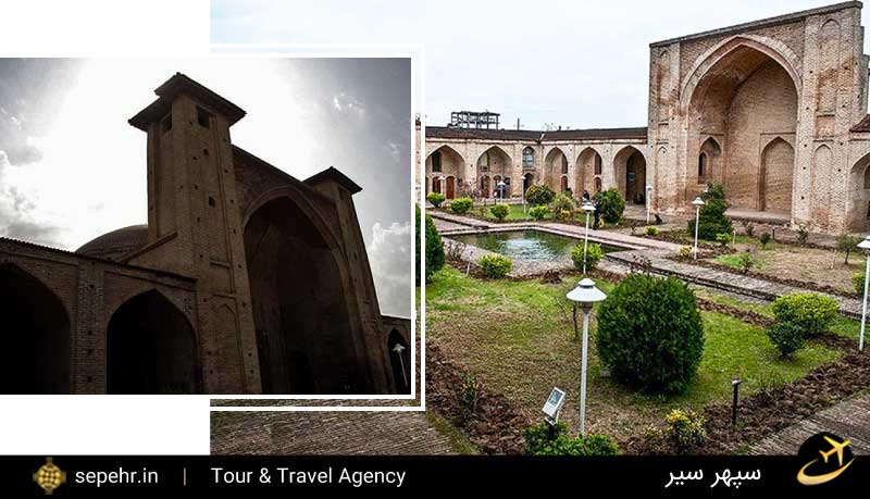 مسجد جامع شاه عباس، جاذبه ی گردشگری ساری-خرید بلیط هواپیما