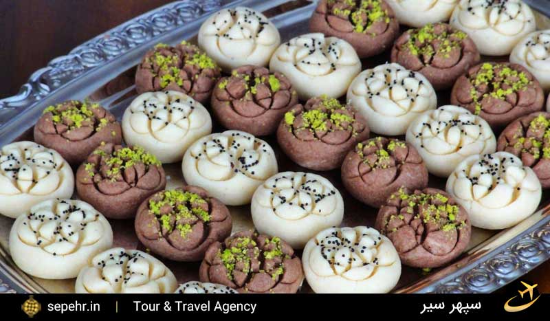 سوغاتی اصفهان-شیرینی های برنجی-خرید بلیط هواپیما
