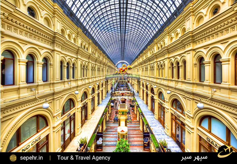 مراکز خرید در مسکو با تور های ارزان سپهرسیر