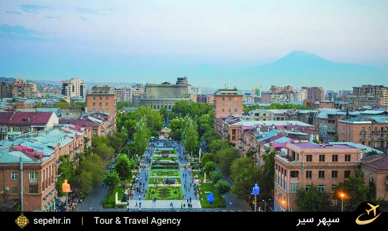 خیابان های معروف ایروان-خرید بلیط هواپیما